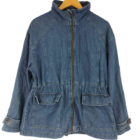 リーバイス Levis ジップフライ ギャザー デニムジャケット レディース import:S