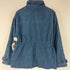リーバイス Levis ジップフライ ギャザー デニムジャケット レディース import:S