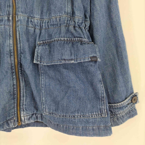 リーバイス Levis ジップフライ ギャザー デニムジャケット レディース import:S
