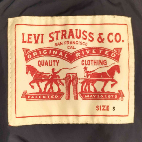 リーバイス Levis ジップフライ ギャザー デニムジャケット レディース import:S