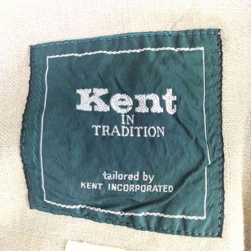 ケントイントラディション Kent IN TRADITION リネン100 背抜き 3B テーラードジャケット メンズ JPN:L