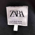 ザラ ZARA 比翼 ブラックデニム ブルゾン メンズ UK:38