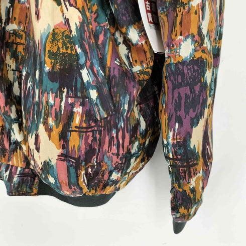 ロバートストック ROBERT STOCK 総柄 シルクブルゾン メンズ import:M