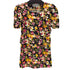 イヴサンローラン Yves Saint Laurent フラワープリント ノーカラージャケット スカートセットアップ レディース M