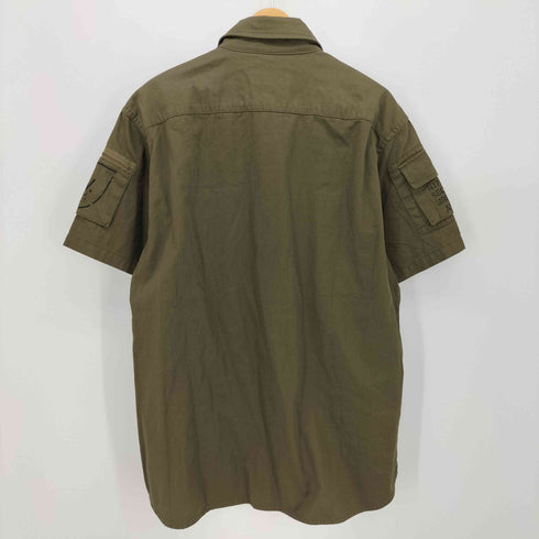 アヴィレックス AVIREX ファティーグ カーキ シャツ メンズ 2XL