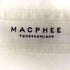 マカフィー MACPHEE 24SS コットンドビーストライプ オープンカラーシャツ レディース JPN:36