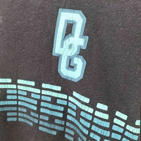 ドルチェアンドガッバーナ DOLCE&GABBANA 00S OLD MADE IN ITALY イタリア製 DG ロゴ プリント L/S カットソー Tシャツ メンズ