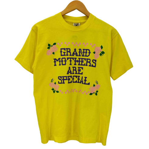 フルーツオブザルーム FRUIT OF THE LOOM BEST 90S ボディ USA製 OLD S/S プリント ボックス Tシャツ 裾袖シングル 短丈 メンズ import:M