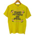 フルーツオブザルーム FRUIT OF THE LOOM BEST 90S ボディ USA製 OLD S/S プリント ボックス Tシャツ 裾袖シングル 短丈 メンズ import:M