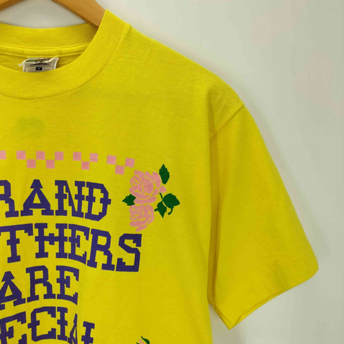 フルーツオブザルーム FRUIT OF THE LOOM BEST 90S ボディ USA製 OLD S/S プリント ボックス Tシャツ 裾袖シングル 短丈 メンズ import:M