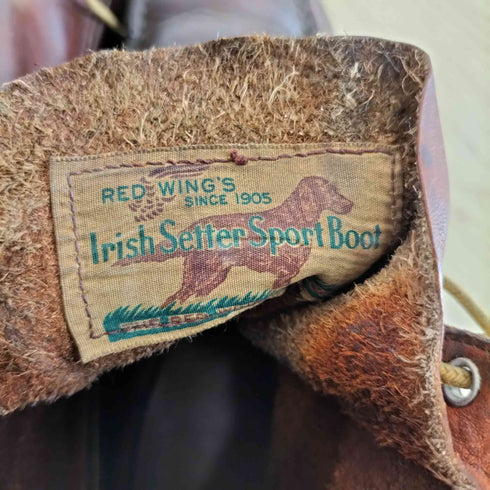 レッドウィング RED WING 60-70s 犬タグ Irish Setter Sport Boot アイリッシュセッター スポーツブーツ メンズ