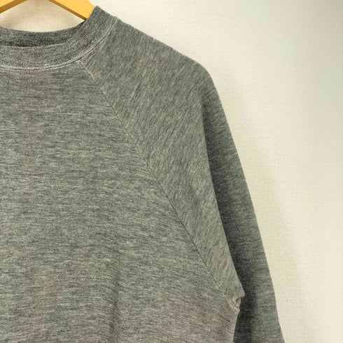 ACTIVEWEAR 80S USA製 レーヨン混 ラグランスリーブ L/S スウェットトレーナー メンズ XL