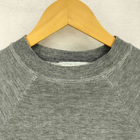 ACTIVEWEAR 80S USA製 レーヨン混 ラグランスリーブ L/S スウェットトレーナー メンズ XL