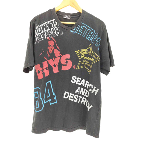ヒステリックグラマー HYSTERIC GLAMOUR HYS SCRATCH TEE メンズ JPN:L