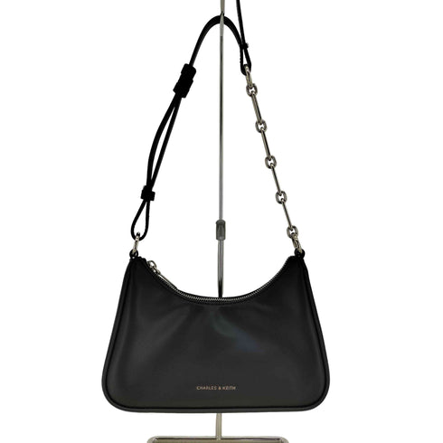 チャールズアンドキース CHARLES&KEITH Lane Chain-Strap Shoulder Bag 2way レーン チェーンリンクショルダーバッグ レディース