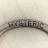 ヒステリックグラマー HYSTERIC GLAMOUR ロゴ ダブルリング テープベルト メンズ