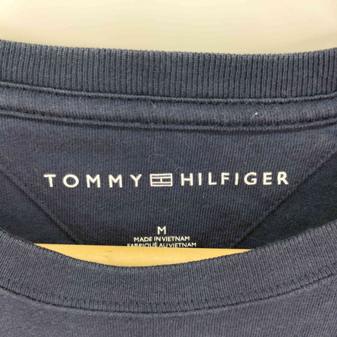 トミーヒルフィガー TOMMY HILFIGER 刺繍ロゴ S/S Tシャツ レディース M