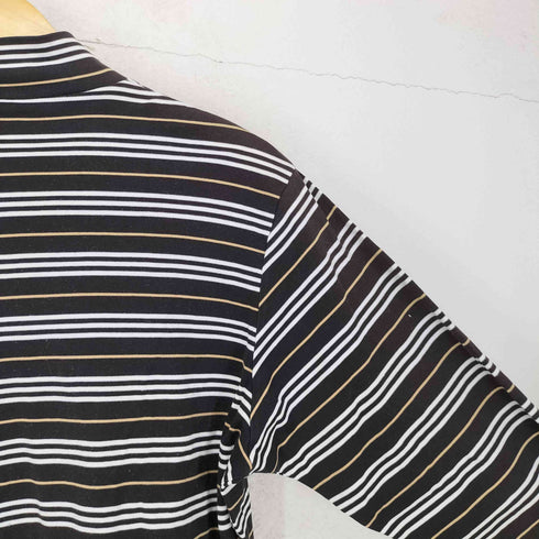 バーバリーゴルフ BURBERRY GOLF ハイネック ボーダー カットソー レディース LL