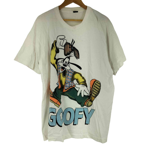 90S MADE IN USA シングルステッチ S/S キャラクタープリントTシャツ メンズ