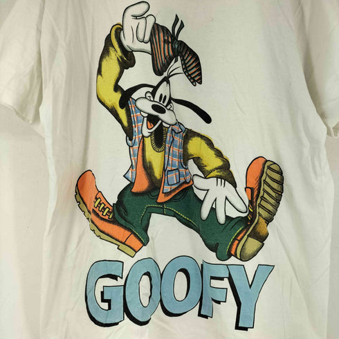 90S MADE IN USA シングルステッチ S/S キャラクタープリントTシャツ メンズ