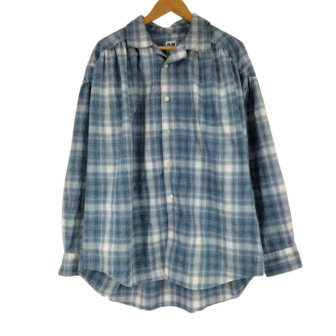 エーアイイー AiE MADE IN USA オープンカラー L/S チェック ペインターシャツ メンズ JPN:L