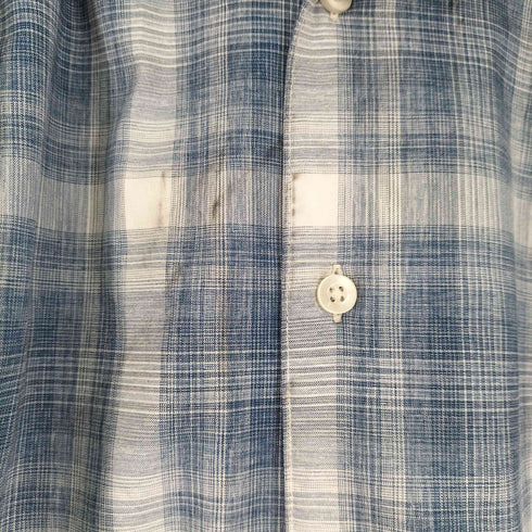 エーアイイー AiE MADE IN USA オープンカラー L/S チェック ペインターシャツ メンズ JPN:L