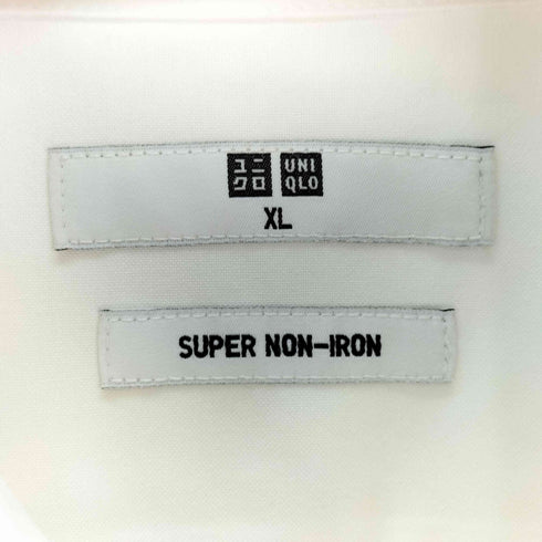 ユニクロ UNIQLO スーパーノンアイロンシャツ メンズ JPN:XL