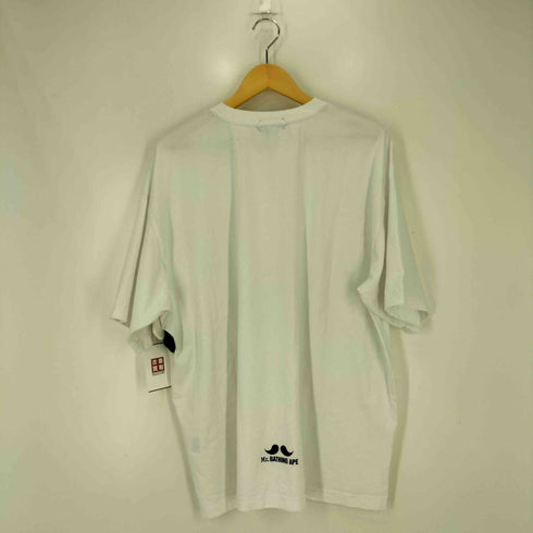 ミスターベイシングエイプ Mr. BATHING APE ロゴプリント クルーネック Tシャツ メンズ JPN:XXL