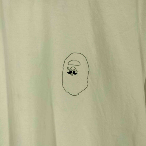 ミスターベイシングエイプ Mr. BATHING APE ロゴプリント クルーネック Tシャツ メンズ JPN:XXL