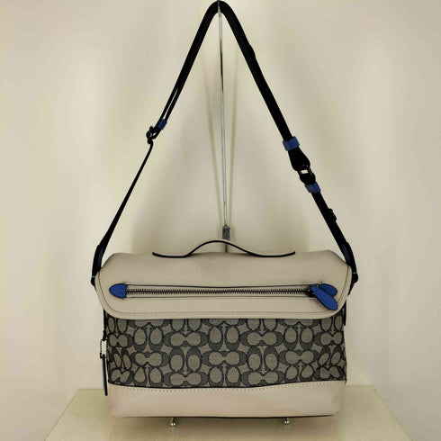コーチ COACH リーグ バイク バッグ シグネチャー ジャガード メンズ