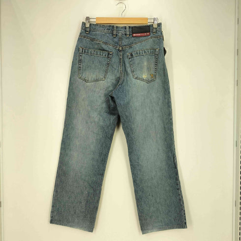 オークリー OAKLEY 00s INDUSTRIAL DENIM バックポケットスカル刺繍 デニム メンズ W30 L32