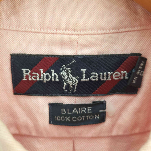 ラルフローレン RALPH LAUREN BLAIRE スモールポニー刺繍 ポケット BD シャツ メンズ import:M