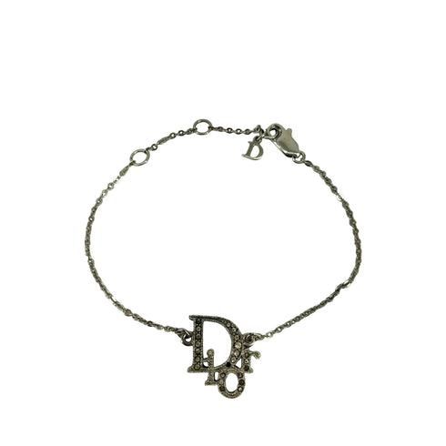 クリスチャンディオール Christian Dior ラインストーン ブレスレット レディース