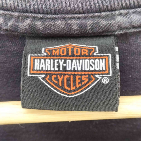 ハーレーダビッドソン HARLEY-DAVIDSON コピーライト 2019 BOWLING GREEN KENTUCKY 両面 プリント Tシャツ S/S カットソー メンズ import:XL