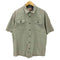 ラングラー Wrangler Flex For Comfot コットン スパンデックス S/S ワーク シャツ メンズ import:L