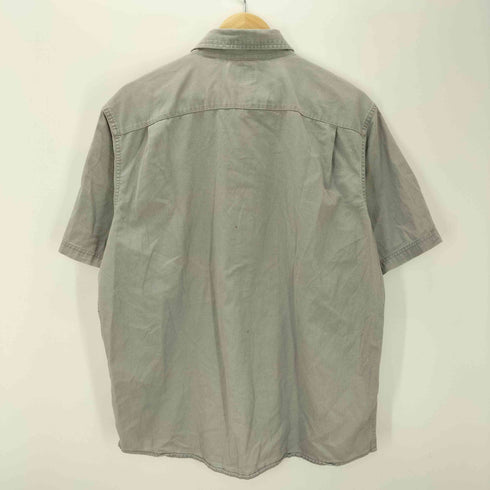 ラングラー Wrangler Flex For Comfot コットン スパンデックス S/S ワーク シャツ メンズ import:L