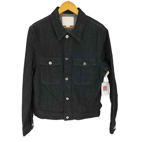 ザラ ZARA 短丈 デニムジャケット メンズ import:M