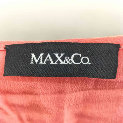 マックスアンドコー MAX&CO. ノースリーブ ブラウス レディース