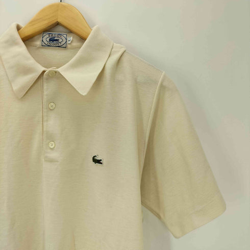 アイゾッドラコステ IZOD LACOSTE 70-80S 糸巻きタグ ワニ 刺繍 ポロシャツ メンズ import:L