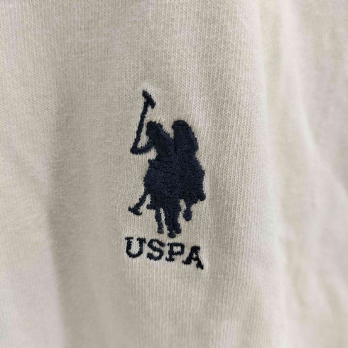 ユーエスポロアッスン U.S.POLO ASSN ワンポイント刺繍 ハーフジップシャツ メンズ F