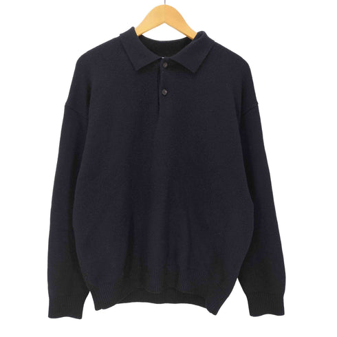 エイチビューティーアンドユースユナイテッドアローズ H BEAUTY & YOUTH UNITED ARROWS 5ゲージウールカシミヤバルーンニットシャツ 5GAUGE WOOL CASHMERE BALLOON KNIT COLLAR SHIRTS メンズ JPN:S
