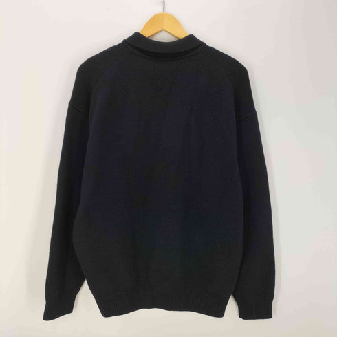 エイチビューティーアンドユースユナイテッドアローズ H BEAUTY & YOUTH UNITED ARROWS 5ゲージウールカシミヤバルーンニットシャツ 5GAUGE WOOL CASHMERE BALLOON KNIT COLLAR SHIRTS メンズ JPN:S