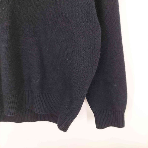 エイチビューティーアンドユースユナイテッドアローズ H BEAUTY & YOUTH UNITED ARROWS 5ゲージウールカシミヤバルーンニットシャツ 5GAUGE WOOL CASHMERE BALLOON KNIT COLLAR SHIRTS メンズ JPN:S