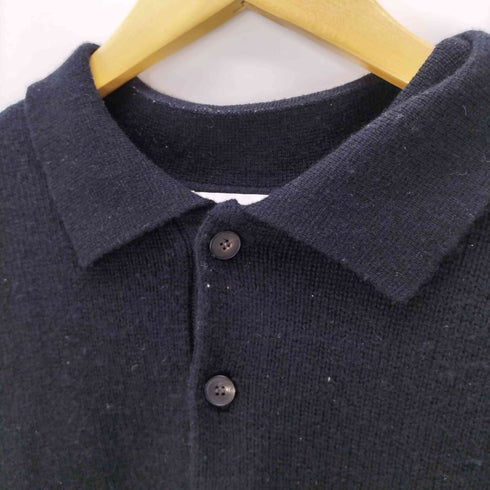 エイチビューティーアンドユースユナイテッドアローズ H BEAUTY & YOUTH UNITED ARROWS 5ゲージウールカシミヤバルーンニットシャツ 5GAUGE WOOL CASHMERE BALLOON KNIT COLLAR SHIRTS メンズ JPN:S