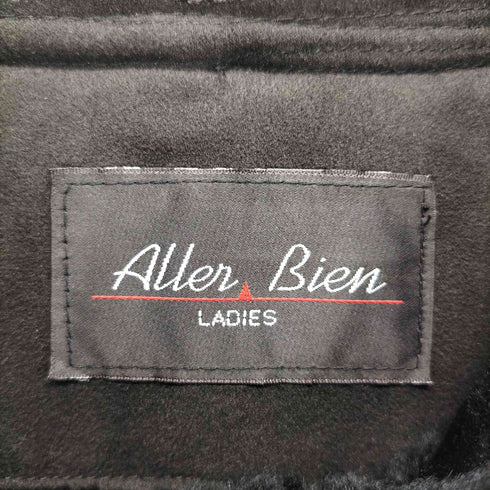 allen bien フェイクムートン コート レディース LL