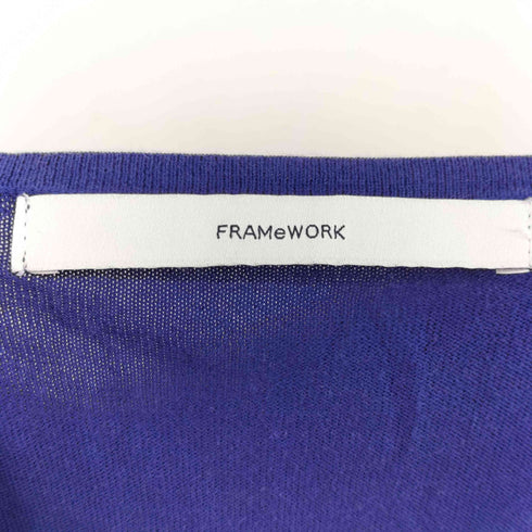 フレームワーク FRAMeWORK コットン ラグランカットソー レディース