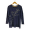ケイハヤマプリュス kei hayama plus フロントプリント 切替デザイン L/S Tシャツ レディース JPN:2