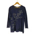 ケイハヤマプリュス kei hayama plus フロントプリント 切替デザイン L/S Tシャツ レディース JPN:2
