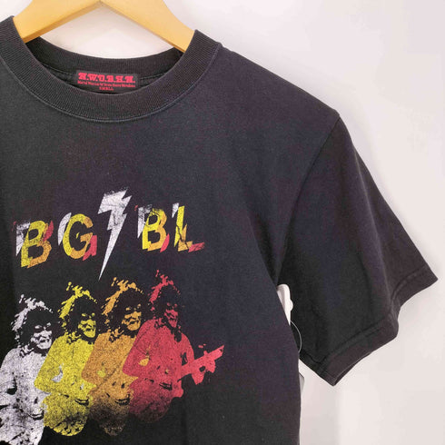 M.W.O.B.H.M BGBL グラデーションプリント スペースパグ バンドTシャツ メンズ import:S