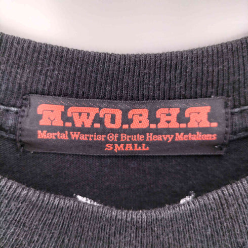 M.W.O.B.H.M BGBL グラデーションプリント スペースパグ バンドTシャツ メンズ import:S